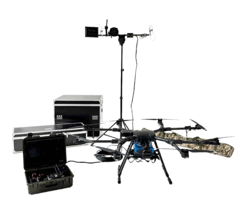 Безпілотний літальний апарат мультироторного типу (FPV) ТОВ "ДРОН СПЕЙС" (ДРОНАРНЯ) ВЕЛИКИЙ БАНДЕРИК